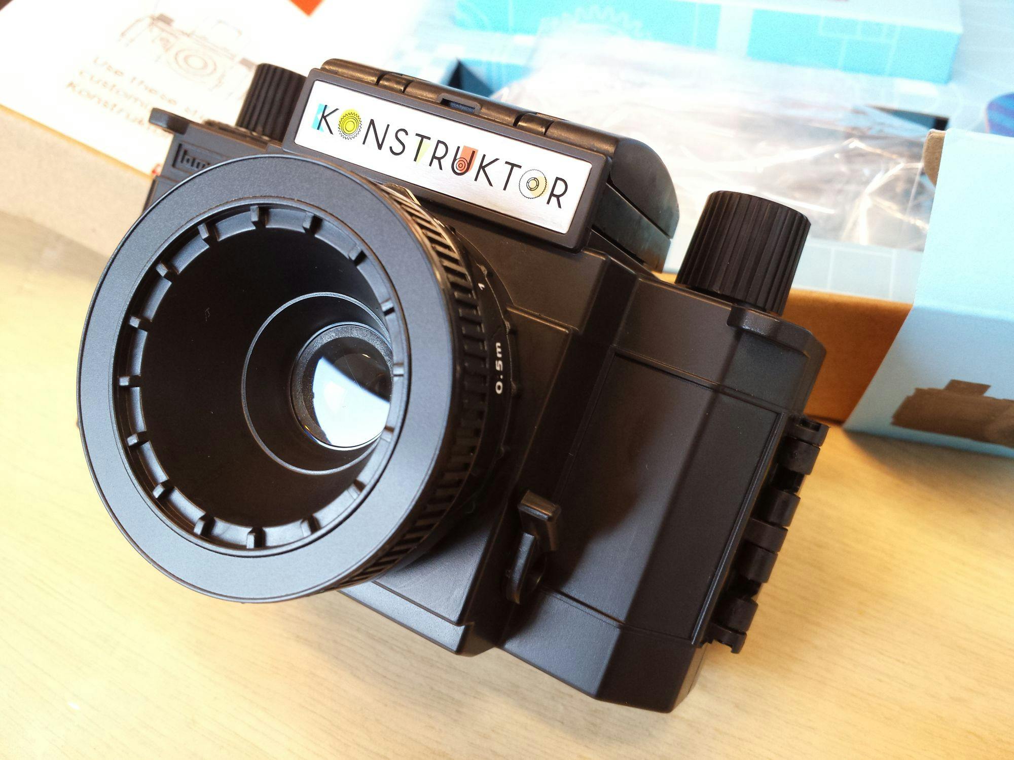 Konstructor, the DIY 35mm SLR camera by Lomo